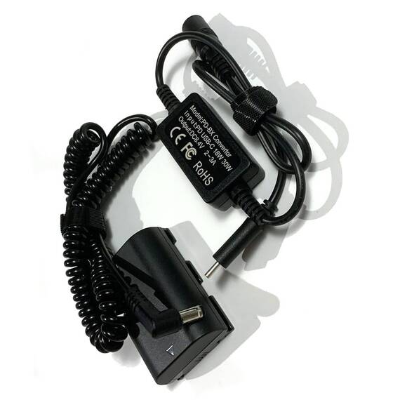 Alimentator Tip Baterie BP511 Canon DR-400 Dummy Battery DC COUPLER TYPE-C SPRING CORD - 2- Roveli