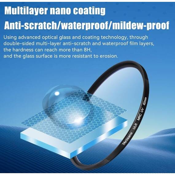 Filtru UV Ultra Low Reflection 7Artisans ULR MRCUV Filter - 3- Roveli