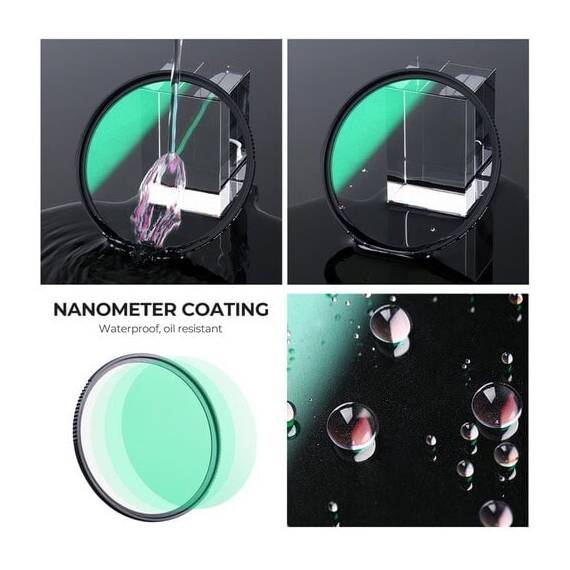 Filter 1/4 Black Mist 72 MM K&F Concept Nano-X - 2- Roveli