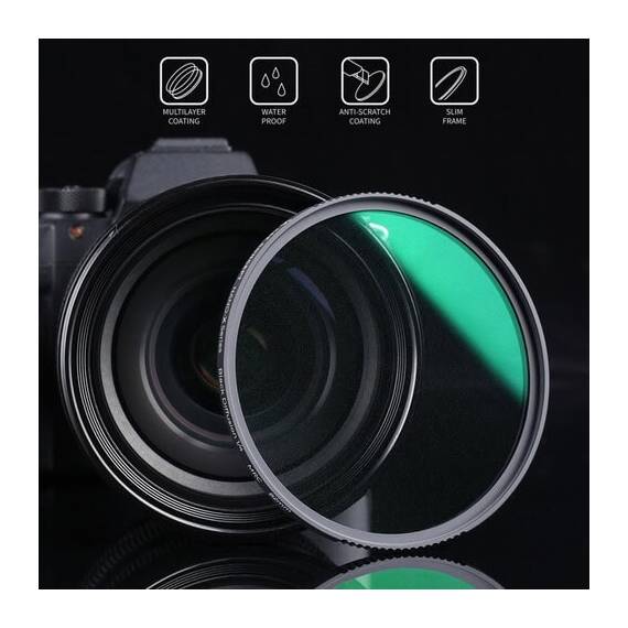 Filter 1/4 Black Mist 43 MM K&F Concept Nano-X - 3- Roveli