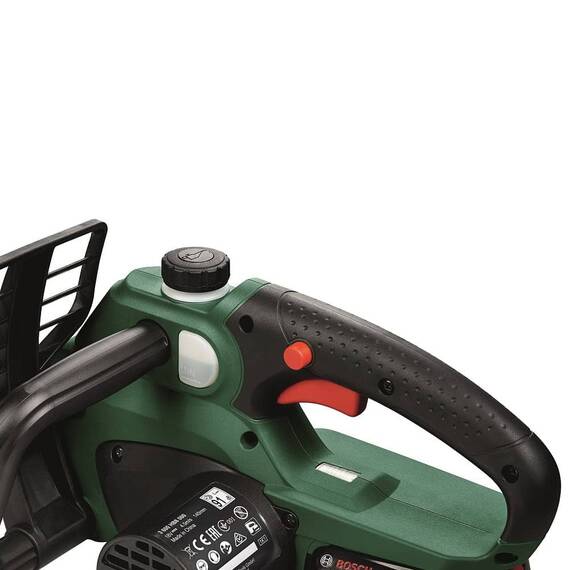 Fierastrau electric cu lant Bosch, sistem perfectionat Bosch SDS, lungime sina 20 cm, lant oregon, fara acumulator - 2- Roveli