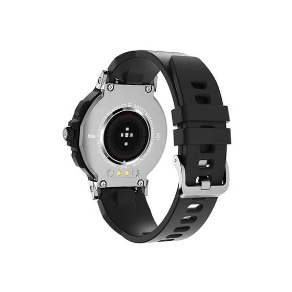 Ceas SmartWatch DacEnergy©, ecran IPS 1,28 inch, monitorizare ritm cardic, tensiune arteriala, somn, calorii, moduri sportive, rezistent la apa, negru - 3- Roveli