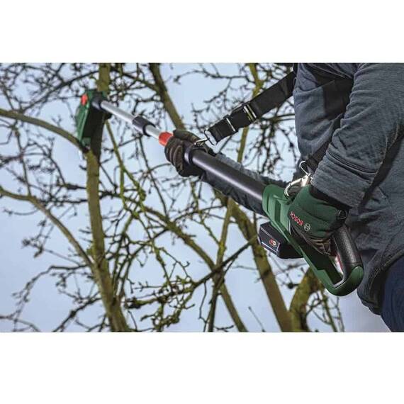 ​Fierastrau electric cu lant Bosch, pentru taiat crengi, lungime sina 20 cm, tija telescopica, lungime reglabila 210 - 260 cm, tehnologia Syneon Chip, fara acumulator - 4- Roveli