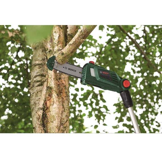 ​Fierastrau electric cu lant Bosch, pentru taiat crengi, lungime sina 20 cm, tija telescopica, lungime reglabila 210 - 260 cm, tehnologia Syneon Chip, fara acumulator - 7- Roveli