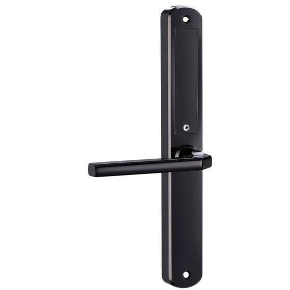 Incuietoare inteligenta DacEnergy©, deblocare APP Bluetooth/card /amprenta/cod/cheie mecanica, pentru usa din lemn/aluminiu/culisanta , culoare negru - 6- Roveli