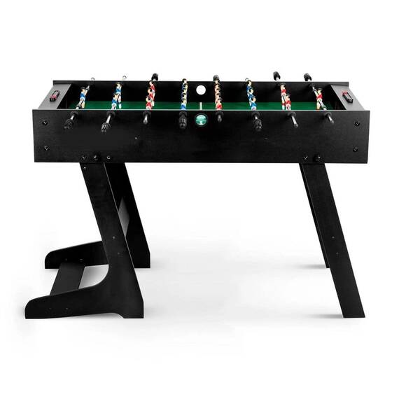 Joc fotbal de masa , placa MDF, structura mare, stabila, pliabila, 120 x 60 x 80 cm, negru - 6- Roveli