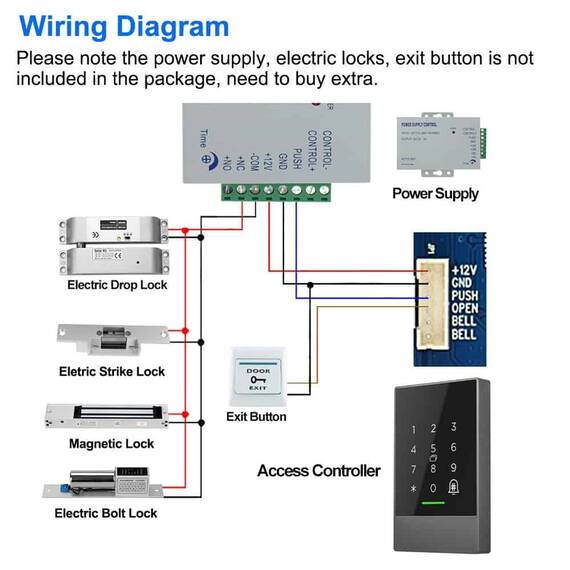 Sistem de control acces DacEnergy©, apartament, birou, casa, garaj, impermeabil, din aliaj de aluminiu, Aplicatia TTlock, cod de acces, card Mifare, NFC - 11- Roveli