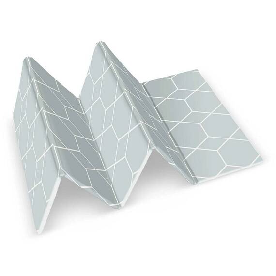 Covoras pliabil din spuma, doua fete, izolare termica, model frumos, unic, ocean, 200 x 180 x 1 cm, albastru - 4- Roveli