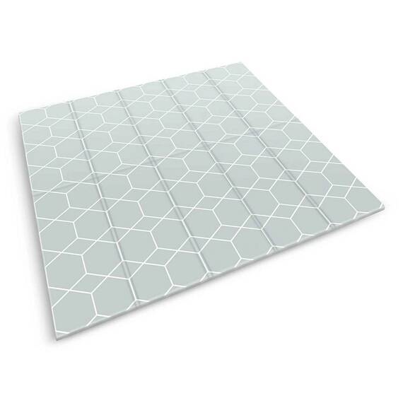 Covoras pliabil din spuma, doua fete, izolare termica, model frumos, unic, ocean, 200 x 180 x 1 cm, albastru - 6- Roveli