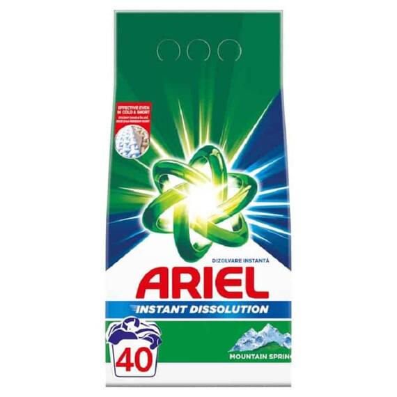 Ariel detergent de rufe automat, Mountain Spring, 3 kg, formula concentrata, 40 spalari - - Roveli