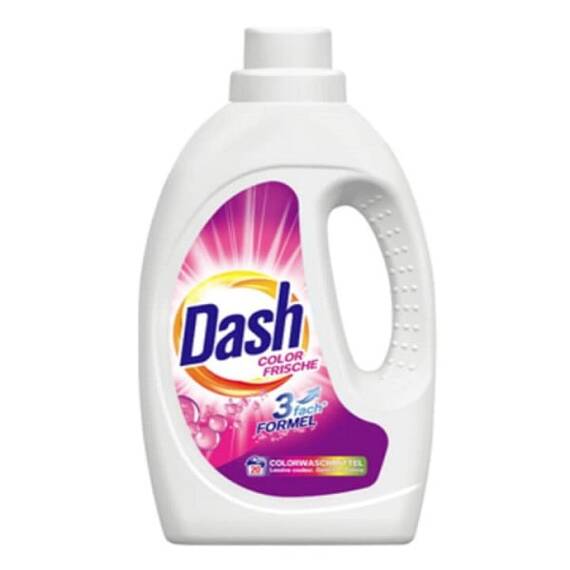 ​Detergent de rufe lichid Dash Color Fresh, 1.1 l, elimina petele si murdaria, 20 spalari - - Roveli