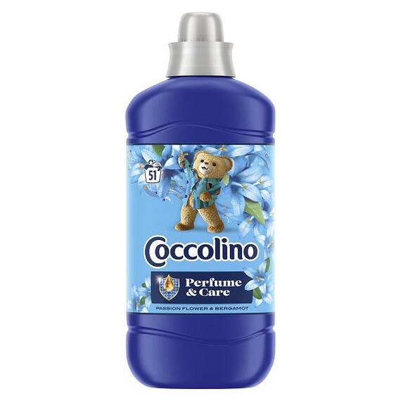 ​Balsam de rufe Coccolino Passion Flower Bergamont, 1.275 l, haine moi si catifelate, 51 spalari - - Roveli