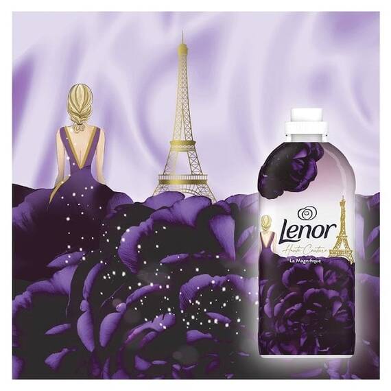 ​Balsam de rufe Lenor La Magnifique, prospetime de lunga durata, 1.2 l, 48 spalari - 2- Roveli