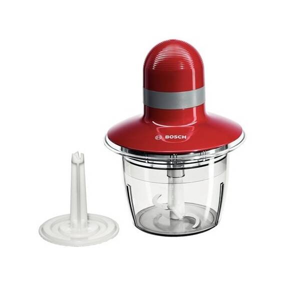 Tocator, realizat din plastic, otel inoxidabil, 400 W, 1 treapta de viteza, 0,8 l, disc pentru batut frisca, albus de ou - 2- Roveli