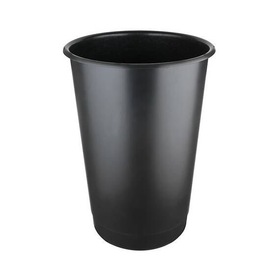 Cos de gunoi DacEnergy©, realizat din plastic, cu capac batant, capacitatea 60 l, galben - - Roveli