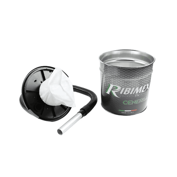 Aspirator pentru cenusa, motor puternic, 1000 W, rezervor 18 l, maner din metal, filtru Hepa, negru si verde - 2- Roveli