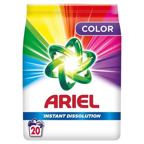 Detergent de rufe automat Ariel Color, 1,5 kg, formula concentrata, 20 spalari - 3- Roveli