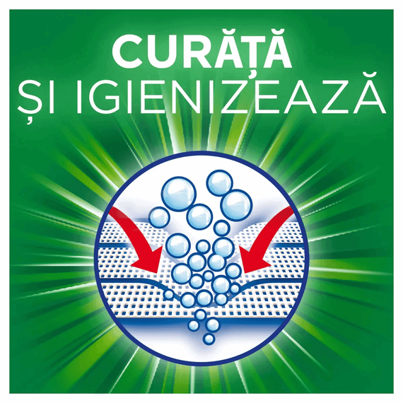 Ariel detergent de rufe lichid, Mountain Spring, 3.3 l, dur cu petele, 60 de spalari - 3- Roveli