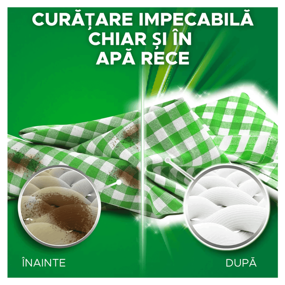 Ariel detergent de rufe lichid, Mountain Spring, 3.3 l, dur cu petele, 60 de spalari - 4- Roveli