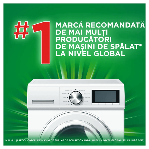 Detergent de rufe lichid Ariel Touch Of Lenor Color, automat, indeparteaza impecabil petele, 4 L, 80 spalari - - Roveli