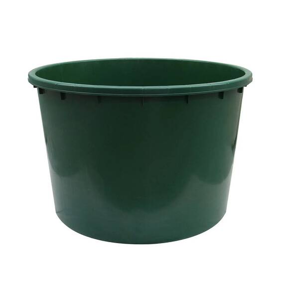 Cada din plastic, realizat din polietilena de inalta densitate, fara capac, 82 x 123 cm, verde, 750 litri - - Roveli