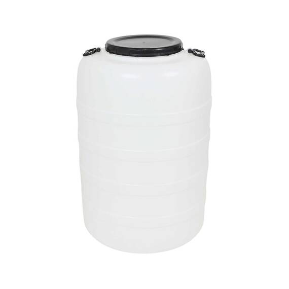 Bidon, confectionat din polietilena, cu presator si robinet, maner incorporat, capac, 60 x 60 x 88 cm, capacitate de 200 litri - 2- Roveli