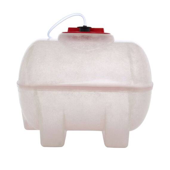 Butoi fibra de sticla, pentru vin, capacitatea de 100 de litri, durabil, etans, impermeabil, cu capac, alb, diametru 50 cm - 2- Roveli