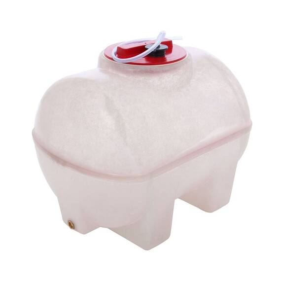 Butoi fibra de sticla, pentru vin, capacitatea de 100 de litri, durabil, etans, impermeabil, cu capac, alb, diametru 50 cm - 3- Roveli