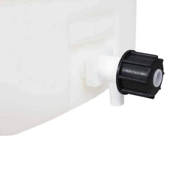 Bidon, confectionat din polietilena, cu presator si robinet, maner incorporat, capac, 60 x 60 x 88 cm, capacitate de 200 litri - 4- Roveli