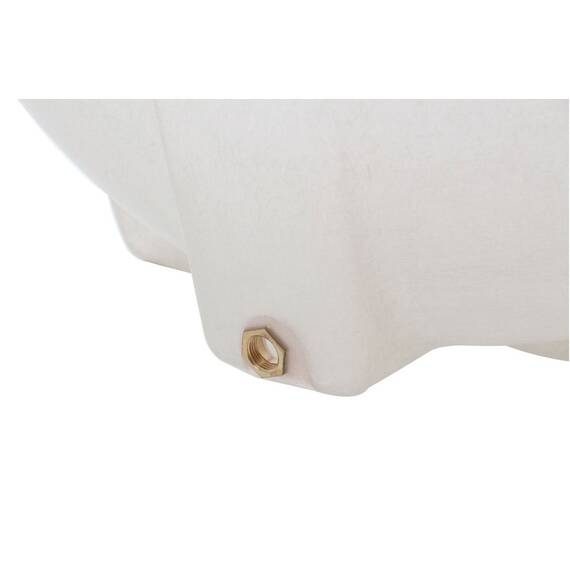 Butoi fibra de sticla, pentru vin, capacitatea de 300 de litri, durabil, etans, impermeabil, cu capac, alb, diametru 70 cm - 4- Roveli