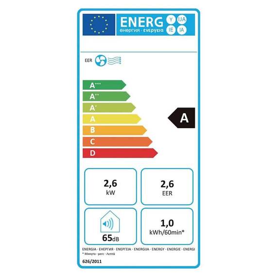 Aer conditionat portabil, 3in1, raceste, usuca si aeriseste, afisaj LCD, panou de control tactil, telecomanda, WiFi, mod de noapte, functia de blocare pentru copii, filtru de particule, 2600 W - 8- Roveli