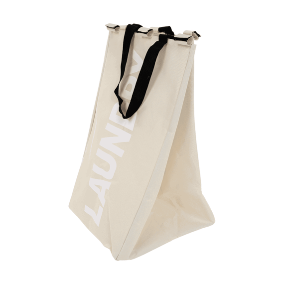 Coş de rufe din pânză, gri-bej, LAUNDRY TYP 1 - 10- Roveli