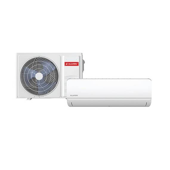 ​Aparat de aer conditionat Allview SENSY, racire, incalzire, dezumidificare, sleep mode, turbo, 3D Airflow, auto restart, anti cold air, Wi-Fi, inverter, kit 3 m, A++/A+, 12000 BTU, alb - 2- Roveli