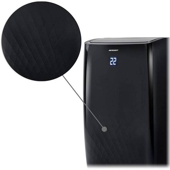 ​Aer conditionat portabil, 5 in1, raceste, incalzeste, dezumidifica, aeriseste si mod noapte, design minimalist, afisaj LCD, panou de control tactil, aplicatie Tuya Smart Remote Control, 4000 W, negru - 4- Roveli