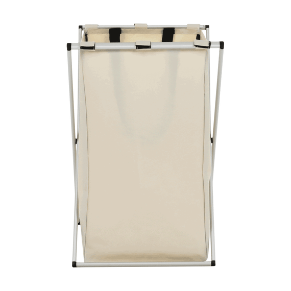 Coş de rufe din pânză, gri-bej, LAUNDRY TYP 1 - 5- Roveli