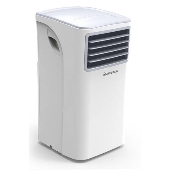 ​Aparat aer conditionat portabil, racire, auto ,ventilatie si dezumidiﬁcare, functie fresh, Sleep, Follow Me, 9000 BTU, A, alb - - Roveli