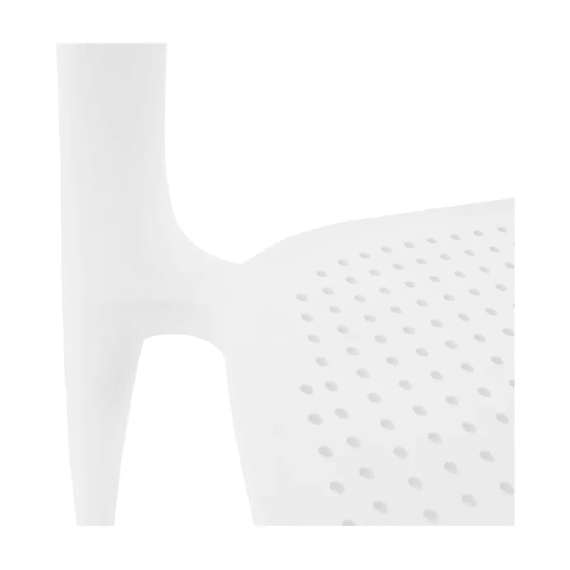 Scaun stivuibil, alb, FEDRA NEW - 3- Roveli