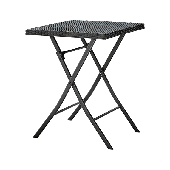 Set ratan de grădina 1+2, negru, FARUK - 5- Roveli