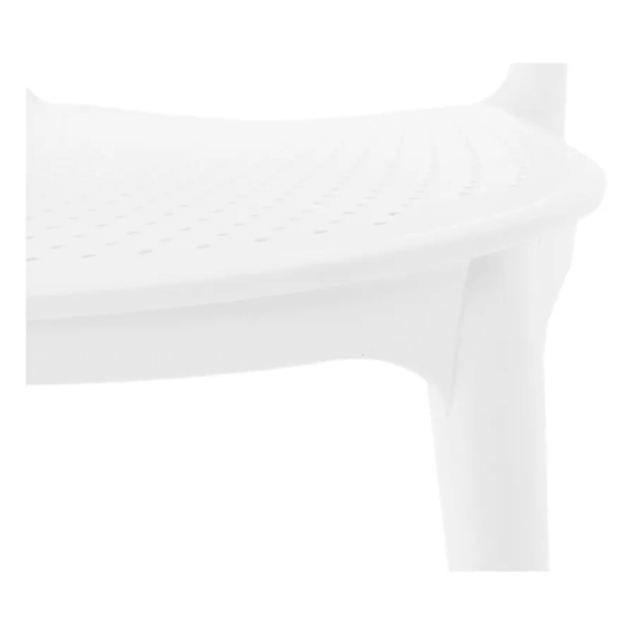 Scaun stivuibil, alb, FEDRA NEW - 4- Roveli