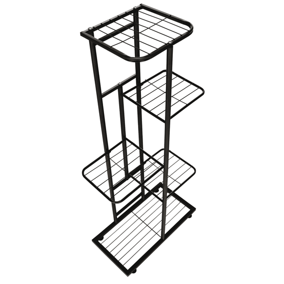 Suport metalic pentru flori, gri închis, BAMIR TIP 1 - 13- Roveli