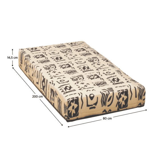 Saltea, cu arcuri, 80x200, FUTON ARONA - 2- Roveli