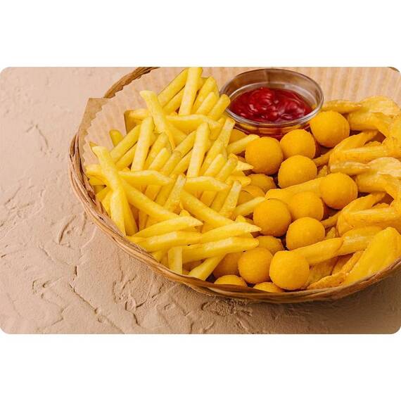 ​Set hartie de copt pentru friteuza, sigure si practice, unica folosinta, diametrul inferior 16 cm, inaltime 4,5 cm, 20 buc, maro - 2- Roveli