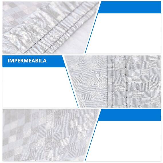 Prelata auto DacEnergy© realizata din material premium tip oxford, compatibila cu marca Dacia Duster I 2009-2017, impermeabila, protectie solara, anti vant, rezistenta la zgarieturi, 4.37×1.85×1.6m - 4- Roveli