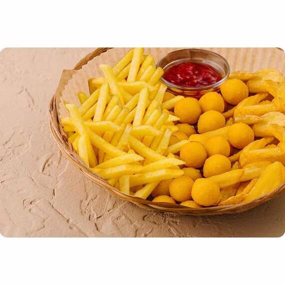 Set hartie de copt pentru friteuza, sigure si practice, unica folosinta, diametru inferior 23 cm, inaltime 4,5 cm, 80 buc, maro - 3- Roveli