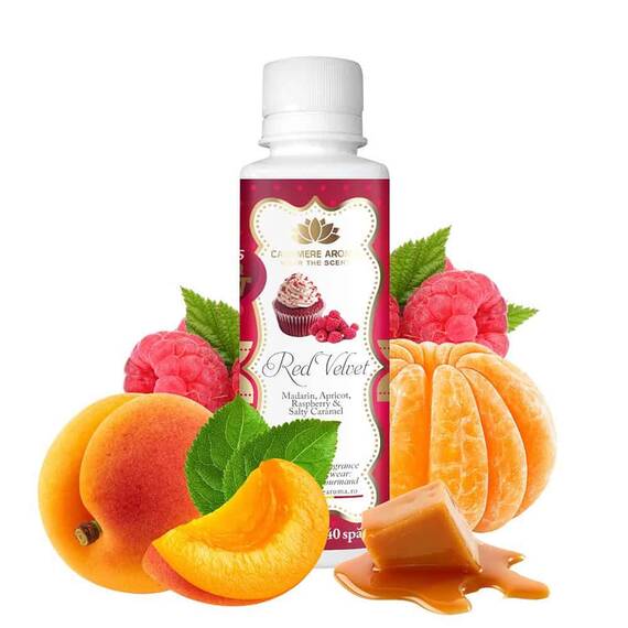 Parfum rufe concentrat Cashmere Aroma Red Velvet, parfum elegant si persistent, 200 ml, 40 spalari - 3- Roveli