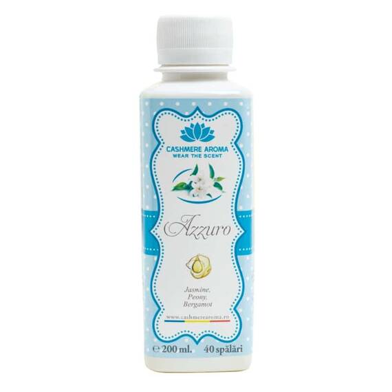 Parfum rufe concentrat Cashmere Aroma Azzuro, parfum elegant si persistent, 200 ml, 40 spalari - - Roveli