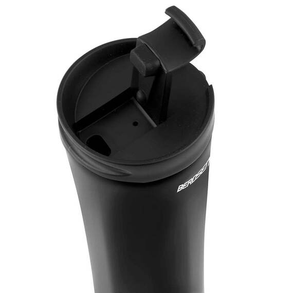 Termos, fabricat din otel inoxidabil,capac strans, forma ergonomica, capacitate 470 ml, negru - 4- Roveli