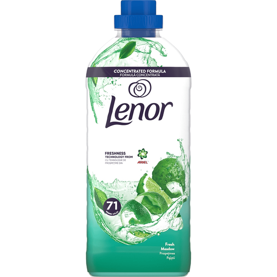 Balsam de rufe Lenor Fresh Meadow, aroma fresh, inspirata de pajisti verzi, 71 spalari, 1491 ml - - Roveli