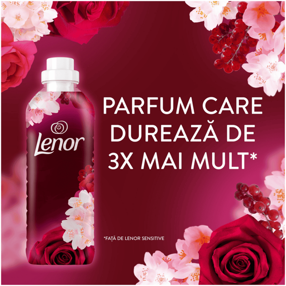 Balsam de rufe Lenor Fragrance Therapy – Jasmine & Rose, aroma profunda, seducatoare si de lunga durata, 59 spalari, 1239 ml - 2- Roveli