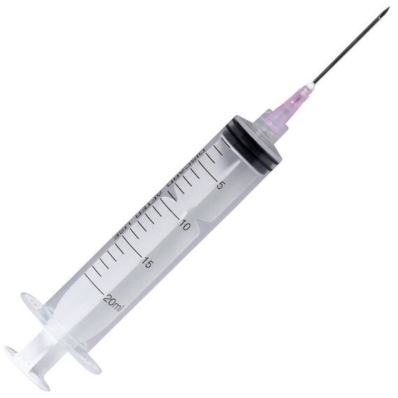 Seringi Luer Lock, 3 componente 20 ml - - Roveli